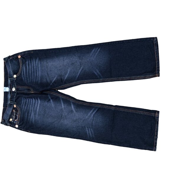 Vintage True Religion Jeans Size 38 BILLY SUPER T Blue - Picture 2 of 7